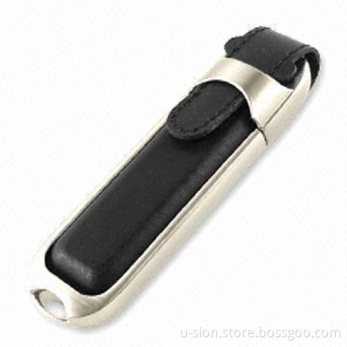 Leather Pen/Flash Drive/Disk/Stick, 12Mbps Reading Speed